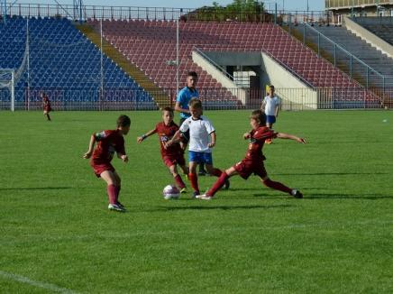 Echipa de juniori E a FC Bihor s-a calificat la etapa semifinală a Campionatului Naţional